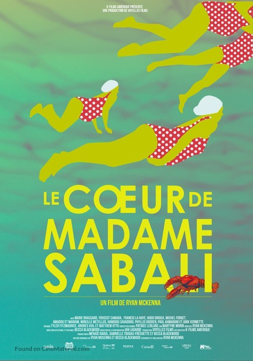 Le coeur de madame Sabali - Canadian Movie Poster