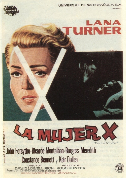 Madame X - Spanish Movie Poster