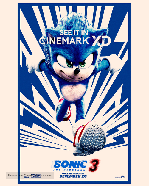 Sonic the Hedgehog 3 - Movie Poster