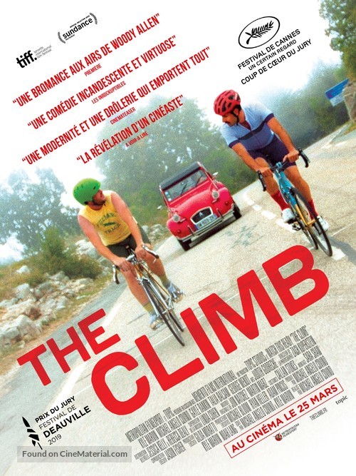 The Climb - French Movie Poster