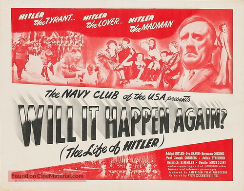 Will It Happen Again? - Movie Poster