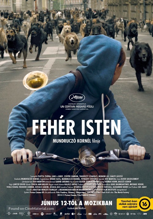 Feh&eacute;r isten - Hungarian Movie Poster