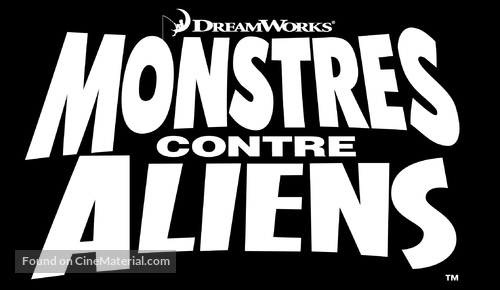 Monsters vs. Aliens - French Logo