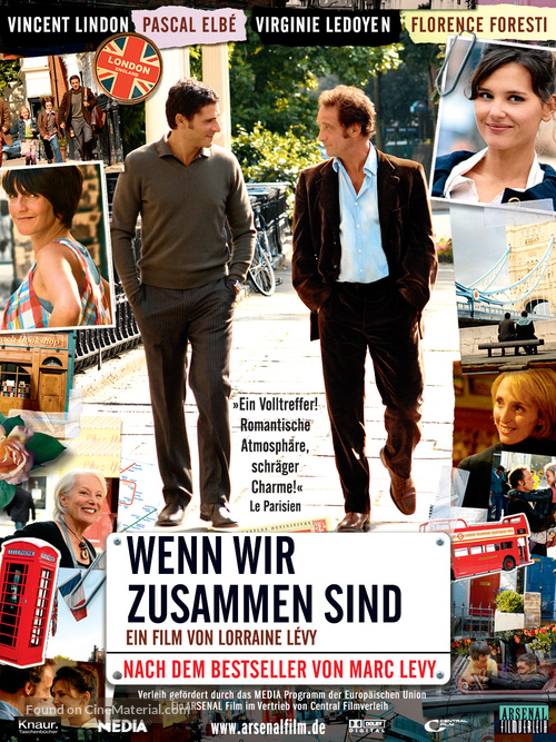 Mes amis, mes amours - German poster