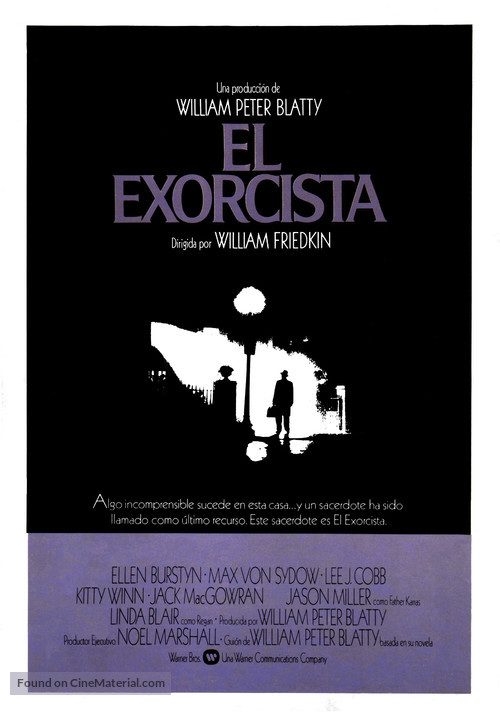 The Exorcist - Spanish Movie Poster