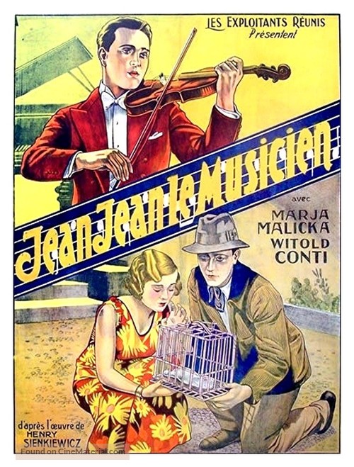 Janko Muzykant - French Movie Poster