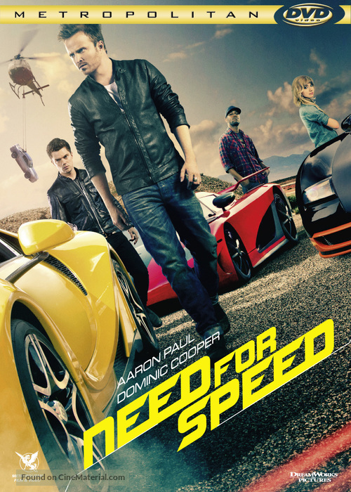 Need for Speed - French DVD movie cover