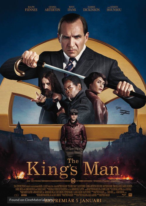 The King&#039;s Man - Swedish Movie Poster