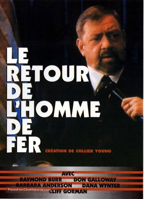 The Return of Ironside - French Movie Cover