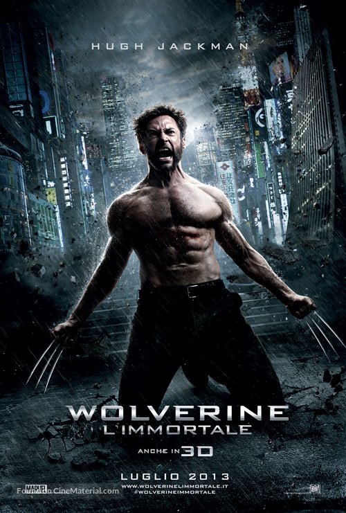 The Wolverine - Italian Movie Poster