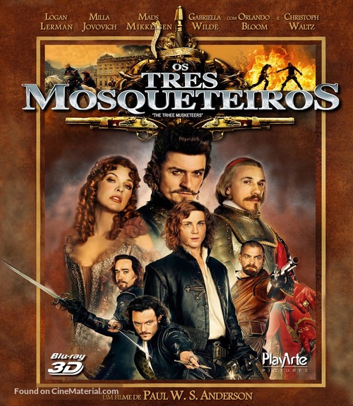 The Three Musketeers - Brazilian Movie Cover