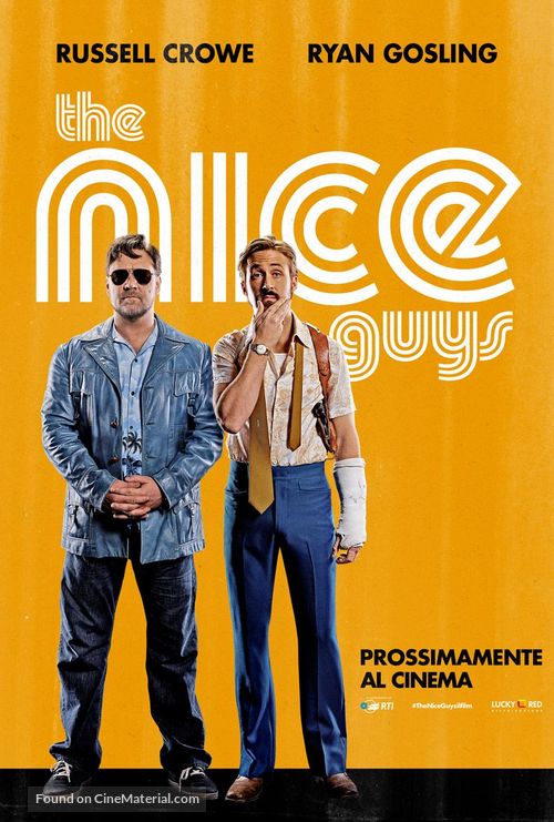 The Nice Guys - Italian Movie Poster