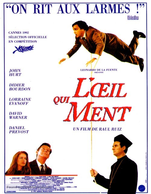 L&#039;oeil qui ment - French Movie Poster
