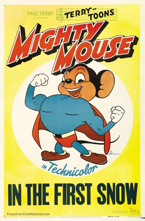 Mighty Mouse in the First Snow - Movie Poster