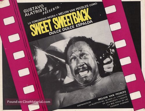 Sweet Sweetback&#039;s Baadasssss Song - Spanish Movie Poster