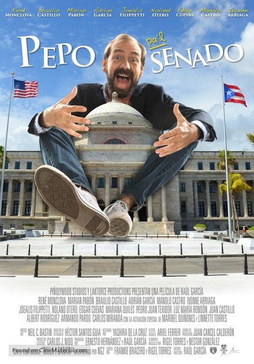 Pepo Pal Senado - Puerto Rican Movie Poster