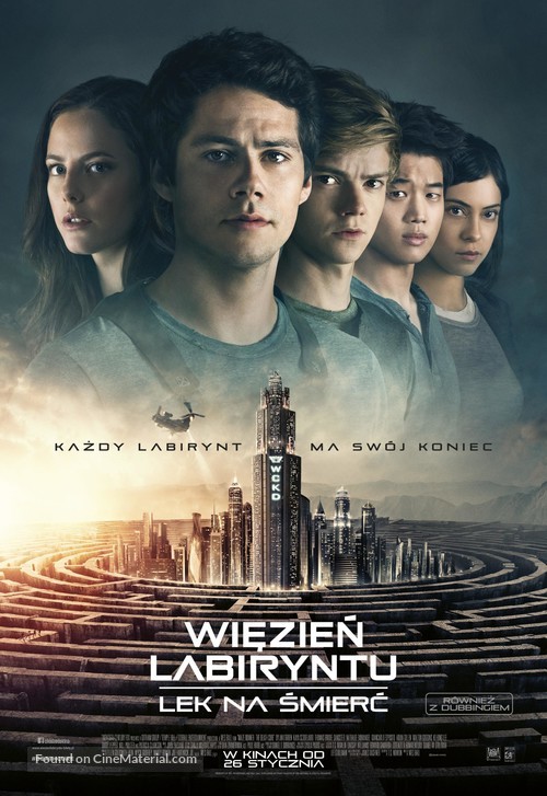 Maze Runner: The Death Cure - Polish Movie Poster