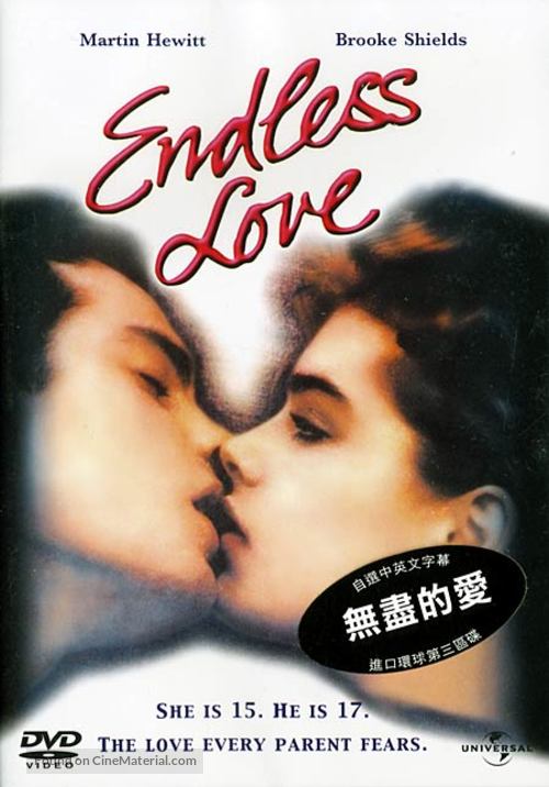 Endless Love - Chinese DVD movie cover