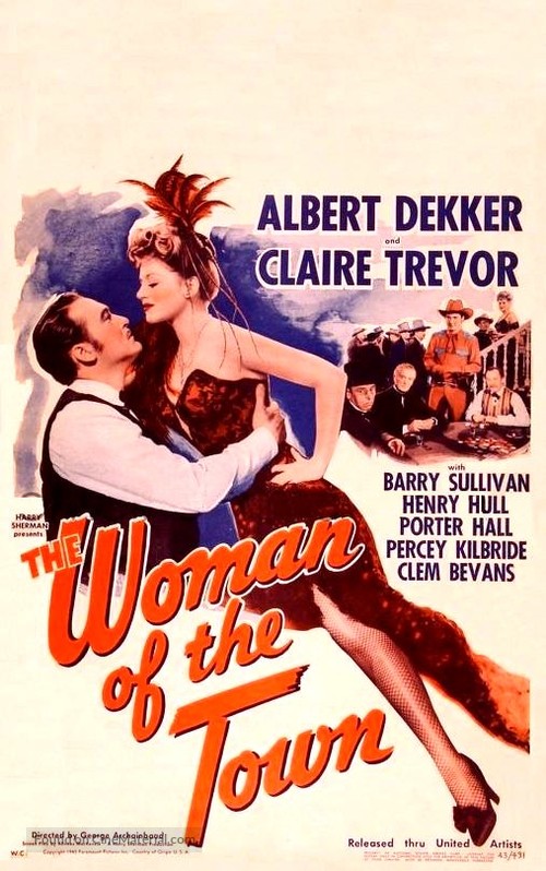 The Woman of the Town - Movie Poster