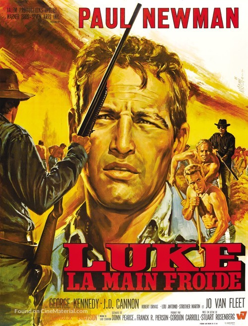 Cool Hand Luke - French Movie Poster