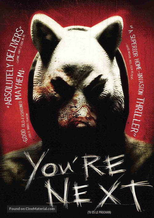 You&#039;re Next - Canadian DVD movie cover