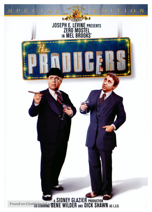 The Producers - DVD movie cover
