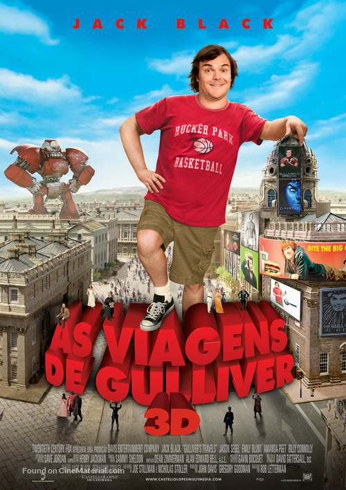 Gulliver&#039;s Travels - Portuguese Movie Poster