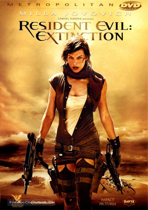 Resident Evil: Extinction - French Movie Cover