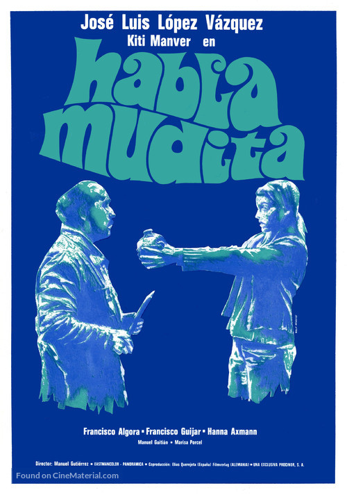 Habla, mudita - Spanish Movie Poster