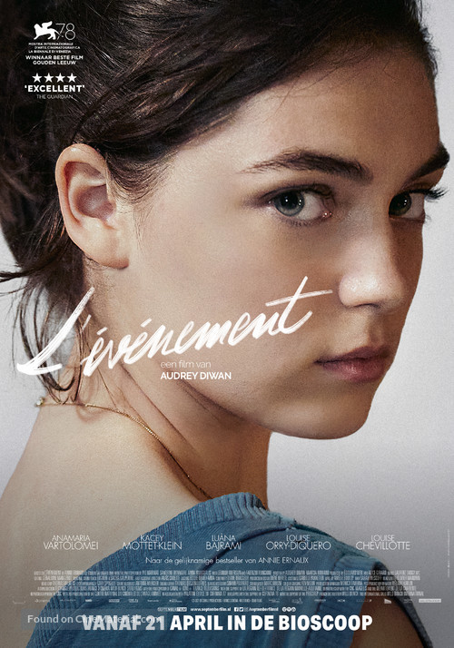 L&#039;&eacute;v&egrave;nement - Dutch Movie Poster