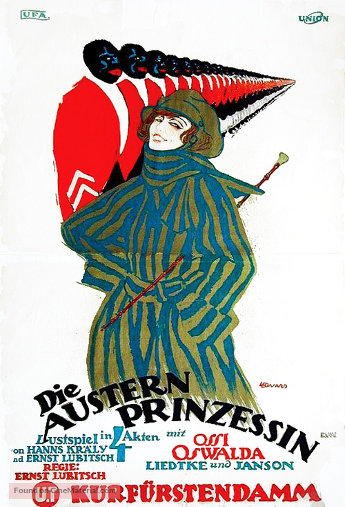 Austernprinzessin, Die - German Movie Poster