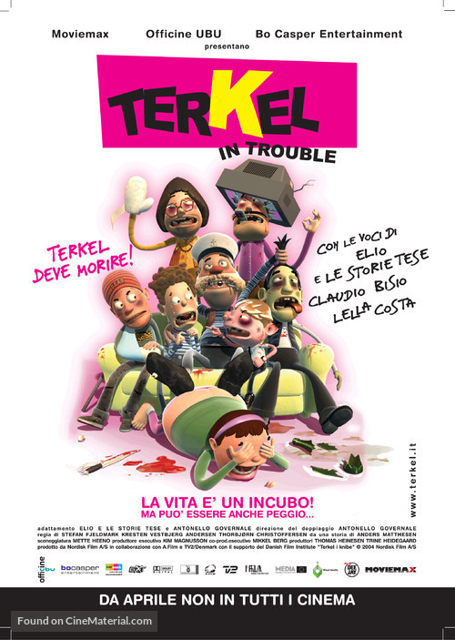 Terkel In Trouble - Italian Movie Poster