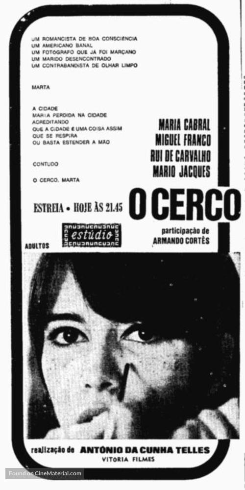 O Cerco - Portuguese poster