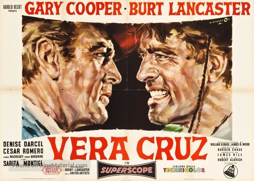 Vera Cruz - Italian Movie Poster