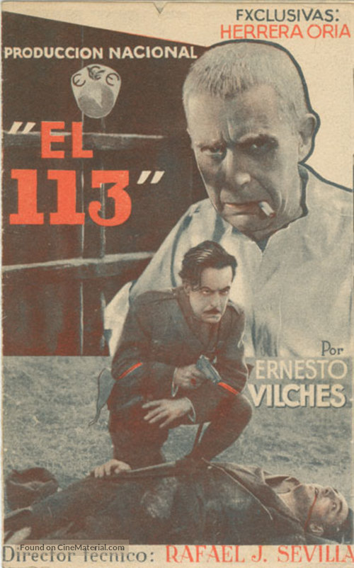 Ciento trece, El - Spanish Movie Poster