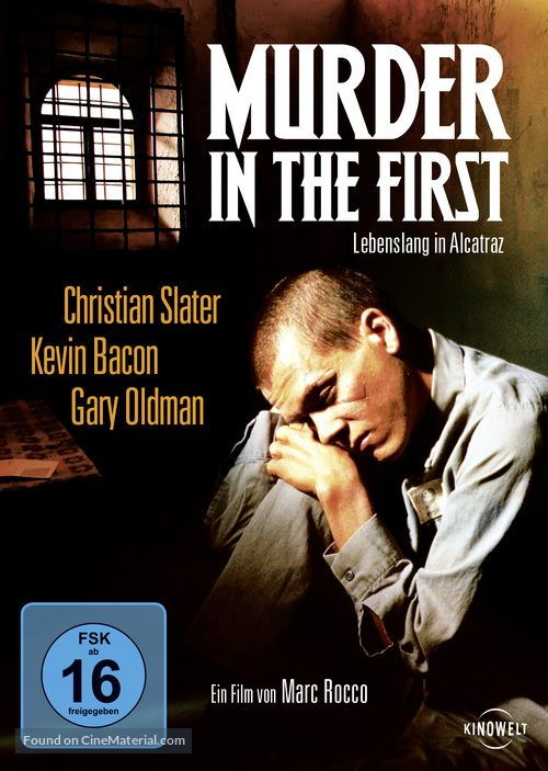 Murder in the First - German Movie Cover