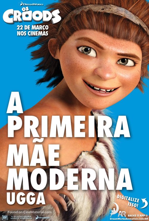 The Croods - Brazilian Movie Poster