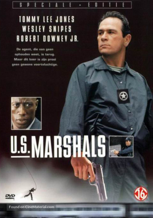 U.S. Marshals - Dutch DVD movie cover