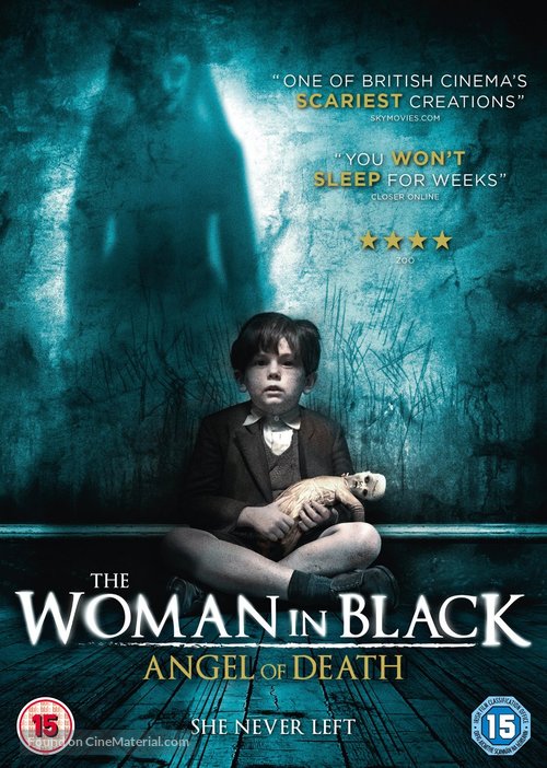 The Woman in Black: Angel of Death - British DVD movie cover