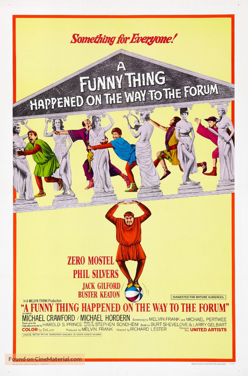 A Funny Thing Happened on the Way to the Forum - Movie Poster