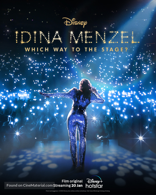 Idina Menzel: Which Way to the Stage? - Indonesian Movie Poster