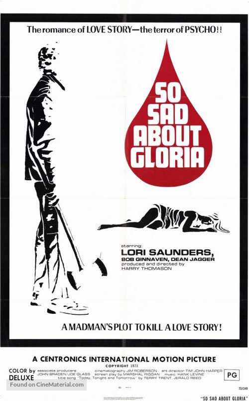 So Sad About Gloria - Movie Poster