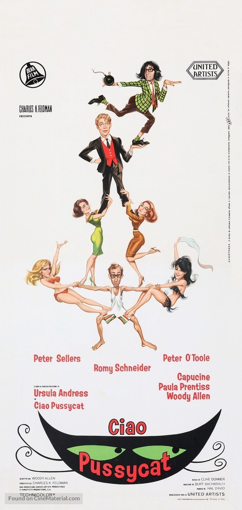 What&#039;s New, Pussycat - Italian Movie Poster