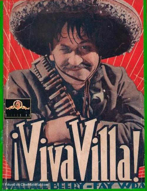 Viva Villa! - Spanish poster