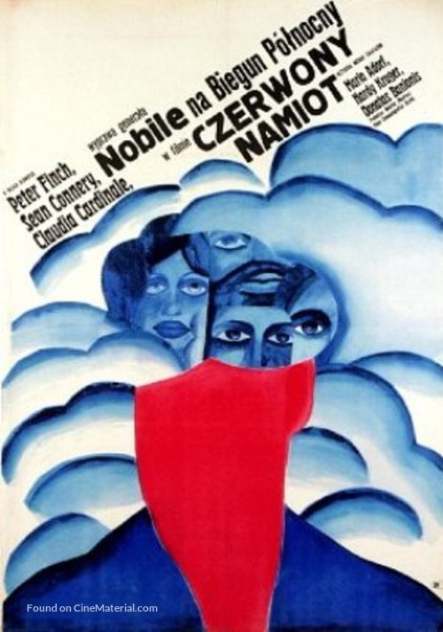 Krasnaya palatka - Polish Theatrical movie poster