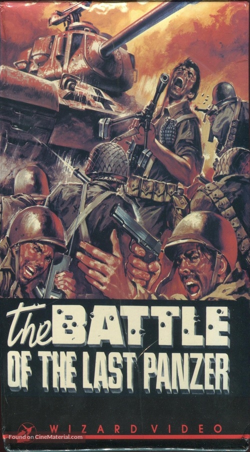 La battaglia dell&#039;ultimo panzer - VHS movie cover