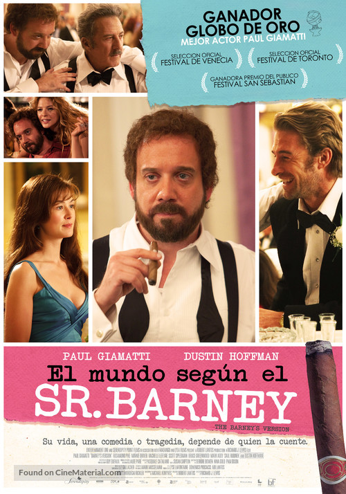 Barney&#039;s Version - Chilean Movie Poster