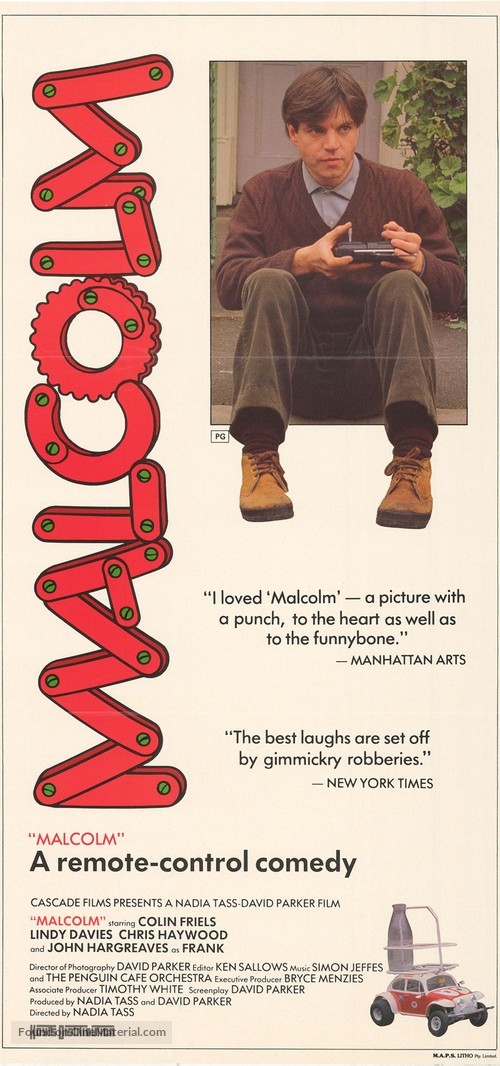 Malcolm - Australian Movie Poster