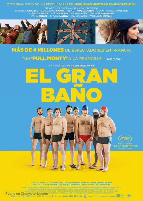 Le grand bain - Spanish Movie Poster