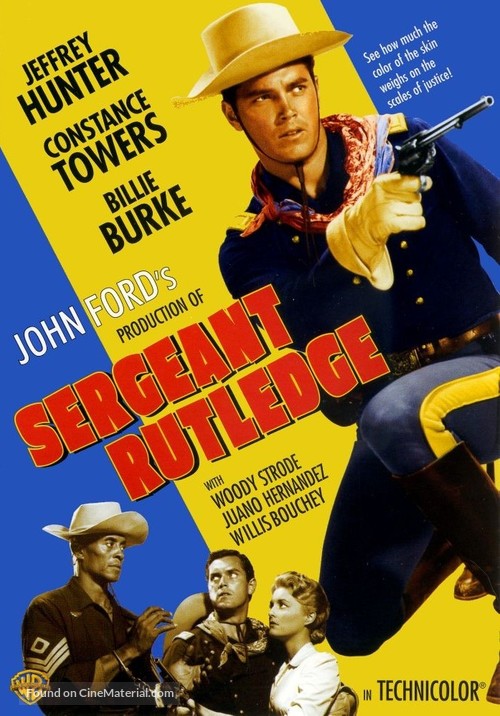Sergeant Rutledge - DVD movie cover